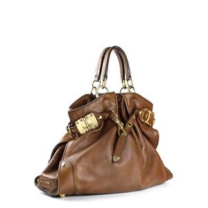 MIU MIU Handbags T. Leather Brown